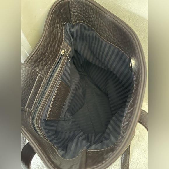 Coach Vintage dark chocolate Bag EUC - Picture 4 of 11